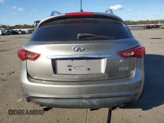2010 Infiniti FX with VIN JN8AS1MWXAM855967, listed as a Copart auction lot 45164055 with 164,531 mi miles and Salvage Title. Bid and sale history available at carsss.com. Image 6.