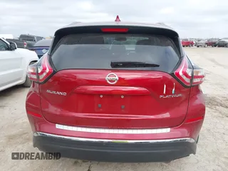 2017 Nissan Murano SV with VIN 5N1AZ2MGXHN156862, listed as a IAAI auction lot 41761375 with 8,430 mi miles. Bid and sale history available at carsss.com. Image 16.