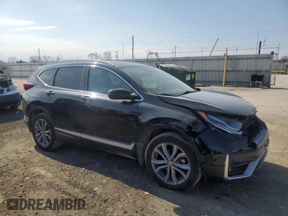 2020 Honda CR-V Touring with VIN 5J6RW2H98LL008042, listed as a Copart auction lot 50749885 with 74,861 mi miles and Salvage title. Bid and sale history available at DreamBid. Image 4.