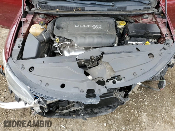 2015 Chrysler 200 Limited with VIN 1C3CCCAB2FN628387, listed as a Copart auction lot 51102245 with 124,300 mi miles and Salvage Title. Bid and sale history available at DreamBid. Image 12.