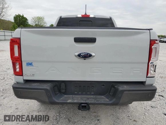 2022 Ford Ranger XL with VIN 1FTER4FH9NLD23520, listed as a Copart auction lot 52982745 with 10,377 mi miles and Clean Title. Bid and sale history available at carsss.com. Image 6.