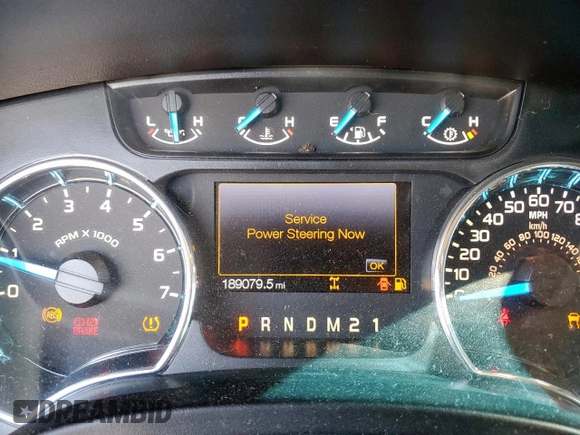 2013 Ford F-150 XL with VIN 1FTFW1EF8DFC27046, listed as a Copart auction lot 52782415 with 189,079 mi miles and Salvage Title. Bid and sale history available at DreamBid. Image 9.