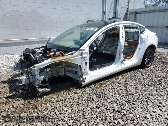 2019 Tesla Model 3 Mid Range with VIN 5YJ3E1EA9KF416834, listed as a Copart auction lot 54421215 with Not Provided miles and Clean Title. Bid and sale history available at DreamBid. Image 1.