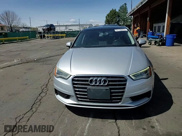2015 Audi A3 1.8T Premium with VIN WAUACGFFXF1003701, listed as a Copart auction lot 51158475 with 92,166 mi miles and Salvage Title. Bid and sale history available at carsss.com. Image 11.