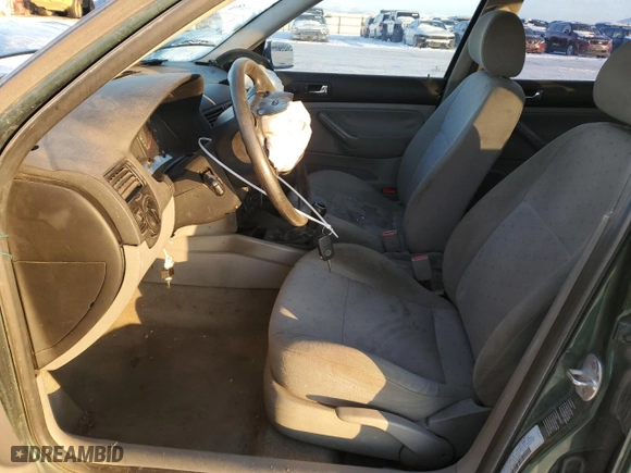 1999 Volkswagen New Jetta GL with VIN 3VWRF29M0XM054569, listed as a Copart auction lot 41498985 with 0 mi miles and Clean Title. Bid and sale history available at carsss.com. Image 7.