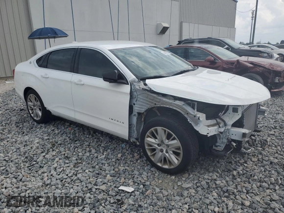 2019 Chevrolet Impala LS with VIN 2G11X5S33K9109350, listed as a Copart auction lot 56450935 with 80,726 mi miles and Non repairable. Bid and sale history available at DreamBid. Image 4.