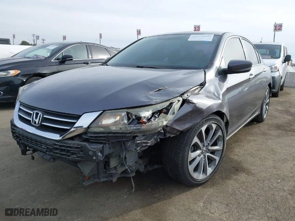 2014 Honda Accord Sedan Sport with VIN 1HGCR2F55EA274069, listed as a IAAI auction lot 41073955 with 146,525 mi miles. Bid and sale history available at carsss.com. Image 6.