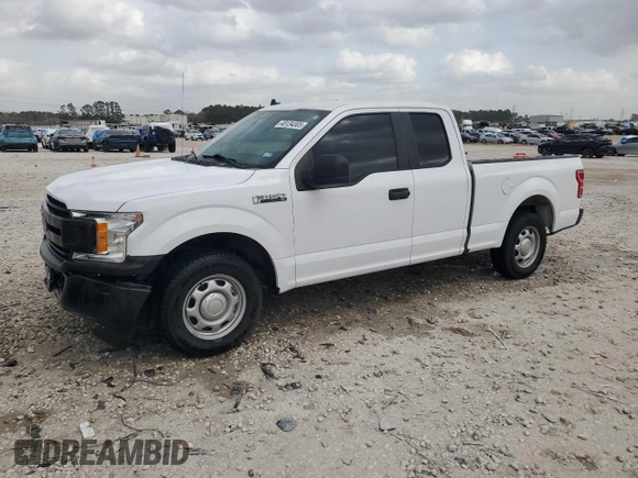 2020 Ford F-150 XL with VIN 1FTEX1CB7LKD65496, listed as a Copart auction lot 48134305 with 100,139 mi miles and Clean Title. Bid and sale history available at DreamBid. Image 1.