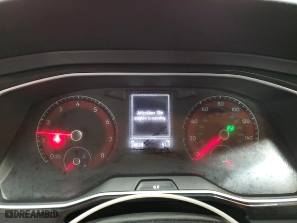 2019 Volkswagen Jetta S with VIN 3VWCB7BUXKM201613, listed as a Copart auction lot 49996595 with 24,624 mi miles and Salvage Title. Bid and sale history available at carsss.com. Image 9.