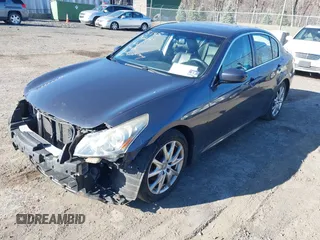 2013 Infiniti G37 Sedan x with VIN JN1CV6AR7DM755145, listed as a IAAI auction lot 41893380 with 105,588 mi miles. Bid and sale history available at carsss.com. Image 2.