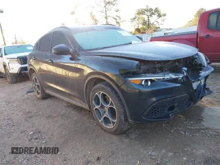 2018 Alfa Romeo Stelvio Sport z VIN ZASFAKPN7J7B65094, wystawiony jako IAAI lot #41239863 z przebiegiem 107 591 mil mil oraz . Historia ofert i sprzedaży dostępna na DreamBid. Obrazek 1.