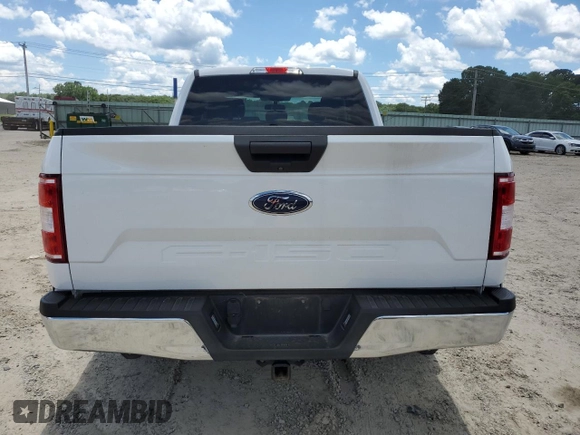 2019 Ford F-150 XL with VIN 1FTEX1CB8KKD98988, listed as a Copart auction lot 59117575 with 75,199 mi miles and Salvage title. Bid and sale history available at DreamBid. Image 6.