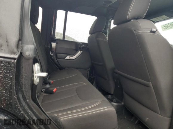 2018 Jeep Wrangler JK Unlimited Sahara with VIN 1C4HJWEG9JL927443, listed as a Copart auction lot 44987485 with 71,252 mi miles and Salvage Title. Bid and sale history available at carsss.com. Image 11.