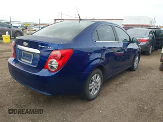 2013 Chevrolet Sonic LT with VIN 1G1JC5SH9D4160364, listed as a IAAI auction lot 42063359 with 111,222 mi miles and . Bid and sale history available at DreamBid. Image 4.