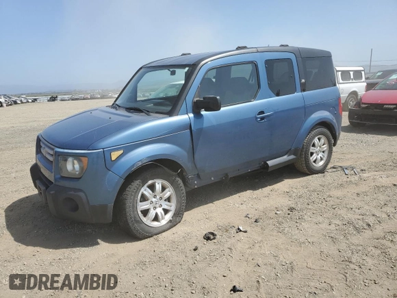 2007 Honda Element EX with VIN 5J6YH28737L009903, listed as a Copart auction lot 55149495 with 199,174 mi miles and Salvage Title. Bid and sale history available at DreamBid. Image 1.