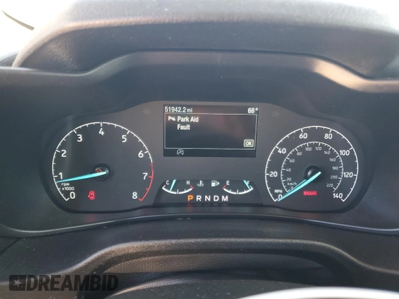 2022 Ford Transit Connect XL with VIN NM0GS9E28N1509873, listed as a Copart auction lot 46811895 with 51,942 mi miles and Salvage title. Bid and sale history available at DreamBid. Image 9.