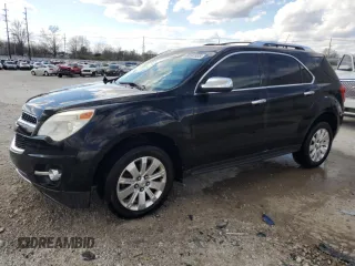 2010 Chevrolet Equinox LTZ with VIN 2CNFLFEY9A6320165, listed as a Copart auction lot 50581935 with 114,091 mi miles and Salvage Title. Bid and sale history available at carsss.com. Image 1.