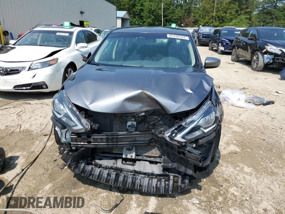 2017 Nissan Sentra SR with VIN 3N1AB7APXHL708535, listed as a Copart auction lot 65330554 with 50,522 mi miles and Salvage Title. Bid and sale history available at DreamBid. Image 5.