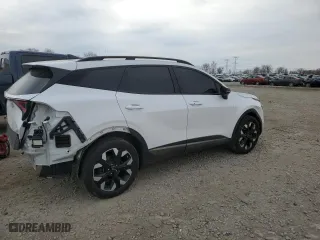 2023 Kia Sportage X-Line with VIN 5XYK6CAF6PG087449, listed as a Copart auction lot 47296365 with 86,165 mi miles and Salvage Title. Bid and sale history available at carsss.com. Image 3.