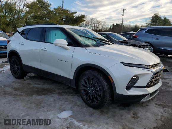 2024 Chevrolet Blazer LT with VIN 3GNKBHR45RS172898, listed as a Copart auction lot 88472515 with Not provided miles and Salvage title. Bid and sale history available at DreamBid. Image 4.
