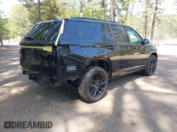 2023 Chevrolet Traverse Premier with VIN 1GNERKKW8PJ334863, listed as a IAAI auction lot 42060557 with 24,108 mi miles and . Bid and sale history available at DreamBid. Image 4.