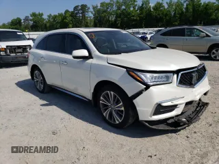 2017 Acura MDX w/Technology Pkg with VIN 5FRYD4H59HB042466, listed as a Copart auction lot 51431303 with 80,075 mi miles. Bid and sale history available at carsss.com. Image 4.