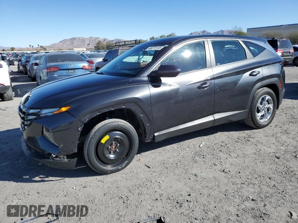 2022 Hyundai Tucson SE with VIN 5NMJA3AE3NH095433, listed as a Copart auction lot 46375155 with 74,220 mi miles and Salvage Title. Bid and sale history available at carsss.com. Image 1.