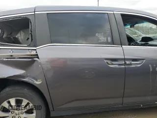 2014 Honda Odyssey EX with VIN 5FNRL5H40EB054748, listed as a Copart auction lot 46794555 with 135,095 mi miles and Salvage Title. Bid and sale history available at carsss.com. Image 10.
