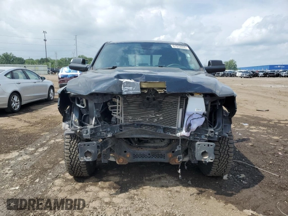 2019 Ram 1500 Big Horn with VIN 1C6SRFFT8KN710134, listed as a Copart auction lot 61553935 with 37,473 mi miles and Salvage title. Bid and sale history available at DreamBid. Image 5.