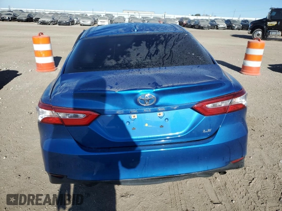 2019 Toyota Camry LE with VIN 4T1B11HK4KU247790, listed as a Copart auction lot 83417144 with 0 mi miles and Salvage Title. Bid and sale history available at carsss.com. Image 6.