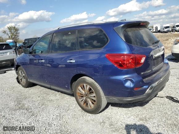 2017 Nissan Pathfinder SV with VIN 5N1DR2MN1HC652995, listed as a Copart auction lot 46004315 with 202,644 mi miles and Clean Title. Bid and sale history available at carsss.com. Image 2.
