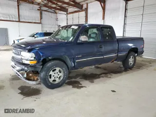 1999 Chevrolet Silverado 1500 LT with VIN 1GCEK19T5XE247417, listed as a Copart auction lot 47015835 with 0 mi miles and Salvage Title. Bid and sale history available at carsss.com. Image 1.
