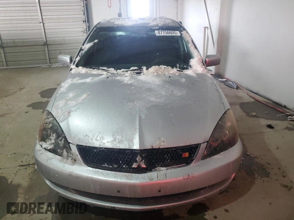 2006 Mitsubishi Lancer with VIN JA3AJ66F46U057530, listed as a Copart auction lot 87750605 with 180,243 mi miles and Salvage Title. Bid and sale history available at DreamBid. Image 5.
