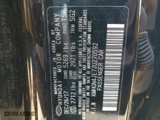 2018 Genesis G80 3.8L with VIN KMHGN4JE7JU270592, listed as a Copart auction lot 77489614 with 42,791 mi miles and Salvage Title. Bid and sale history available at carsss.com. Image 12.