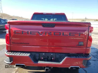 2023 Chevrolet Silverado 1500 RST with VIN 1GCUDEED8PZ206719, listed as a Copart auction lot 50555575 with 15,310 mi miles and Salvage Title. Bid and sale history available at DreamBid. Image 6.