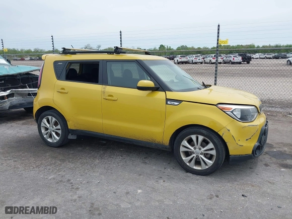 2016 Kia Soul + with VIN KNDJP3A57G7293103, listed as a IAAI auction lot 41911717 with 158,824 mi miles. Bid and sale history available at carsss.com. Image 13.