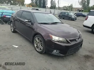 2012 Scion tC with VIN JTKJF5C7XC3032281, listed as a Copart auction lot 50472225 with 101,304 mi miles and Salvage Title. Bid and sale history available at carsss.com. Image 11.
