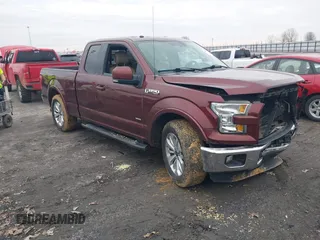 2016 Ford F-150 XL with VIN 1FTEX1CPXGFC17403, listed as a IAAI auction lot 41447816 with 99,632 mi miles and . Bid and sale history available at carsss.com. Image 1.