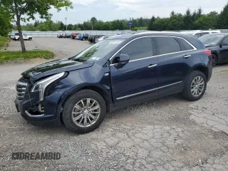 2017 Cadillac XT5 Luxury AWD with VIN 1GYKNDRS9HZ218719, listed as a Copart auction lot 60915135 with 168,309 mi miles and Salvage title. Bid and sale history available at DreamBid. Image 1.