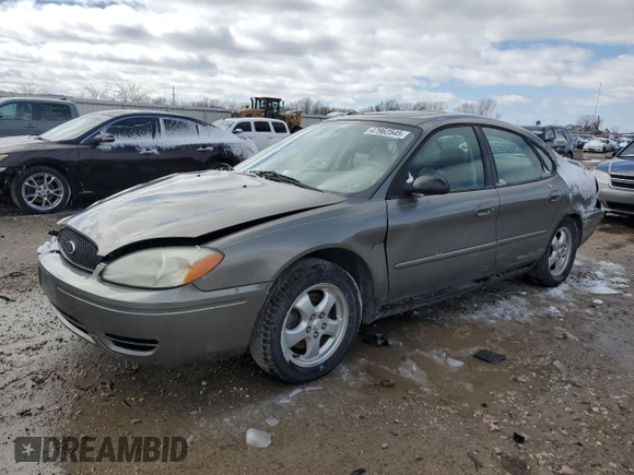 2004 Ford Taurus SES with VIN 1FAFP55S94G150995, listed as a Copart auction lot 47962545 with 201,221 mi miles and Salvage Title. Bid and sale history available at DreamBid. Image 1.
