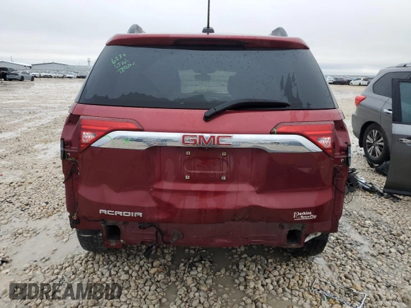 2017 GMC Acadia SLT with VIN 1GKKNMLA1HZ220734, listed as a Copart auction lot 44987905 with 104,611 mi miles and Salvage Title. Bid and sale history available at carsss.com. Image 6.