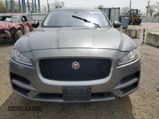 2018 Jaguar F-Pace 30t Premium with VIN SADCJ2GX2JA235993, listed as a Copart auction lot 55149465 with 107,291 mi miles and Salvage title. Bid and sale history available at DreamBid. Image 5.