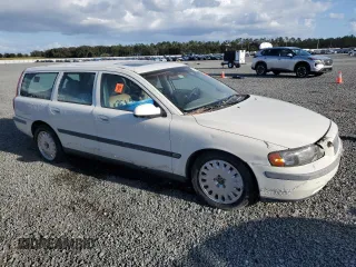 2001 Volvo V70 with VIN YV1SW58D311007249, listed as a Copart auction lot 77267834 with 0 mi miles and Salvage Title. Bid and sale history available at carsss.com. Image 4.