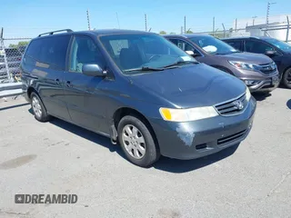2004 Honda Odyssey EX with VIN 5FNRL18684B027564, listed as a IAAI auction lot 42044126 with 185,627 mi miles and . Bid and sale history available at DreamBid. Image 1.