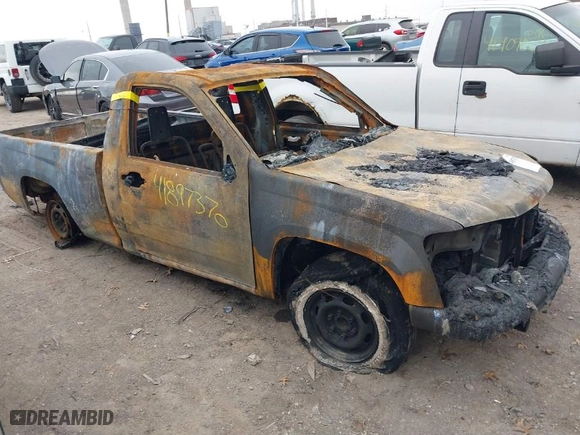 2007 Chevrolet Colorado Work Truck with VIN 1GCCS149378228673, listed as a IAAI auction lot 41897370 with 141,000 mi miles. Bid and sale history available at carsss.com. Image 12.