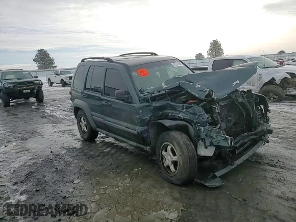 2005 Jeep Liberty Sport with VIN 1J4GL48565W655534, listed as a Copart auction lot 46359535 with 162,770 mi miles and Salvage Title. Bid and sale history available at DreamBid. Image 11.
