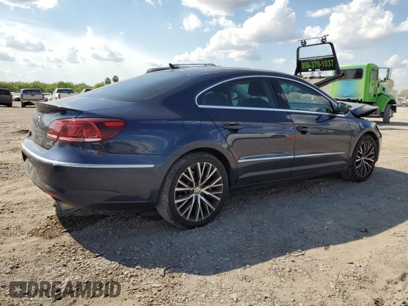 2015 Volkswagen CC VR6 Executive 4Motion with VIN WVWGU7AN2FE803426, listed as a Copart auction lot 69841003 with 100,110 mi miles. Bid and sale history available at carsss.com. Image 3.