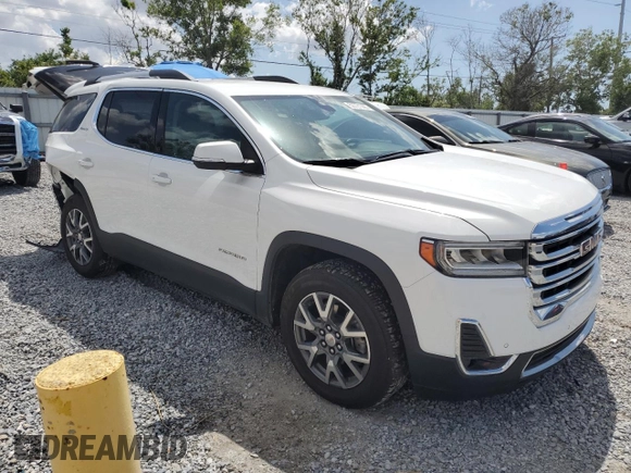 2023 GMC Acadia SLT with VIN 1GKKNML46PZ155713, listed as a Copart auction lot 52721385 with 43,801 mi miles and Non Repairable. Bid and sale history available at DreamBid. Image 4.