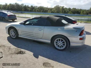 2001 Mitsubishi Eclipse GT with VIN 4A3AE85H41E133199, listed as a Copart auction lot 76689964 with 0 mi miles and Salvage Title. Bid and sale history available at carsss.com. Image 2.