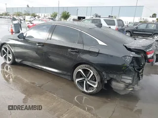2018 Honda Accord Sedan Sport 1.5T with VIN 1HGCV1F3XJA198718, listed as a IAAI auction lot 41772799 with 120,475 mi miles. Bid and sale history available at carsss.com. Image 3.